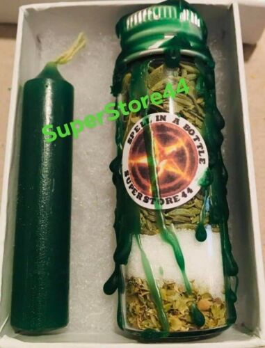 Powerful Money Spell In A Bottle Wicca Witchcraft Abundance Free Shipping