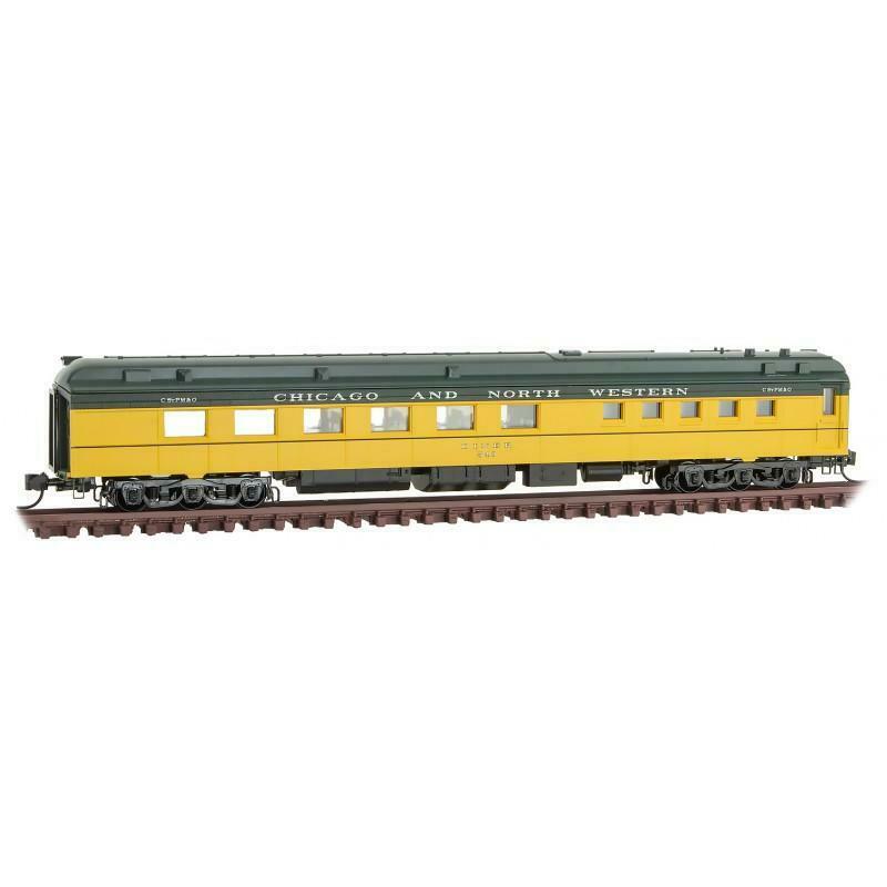 Micro-trains Mtl N Chicago & North Western 80' Heavyweight Diner 14600430