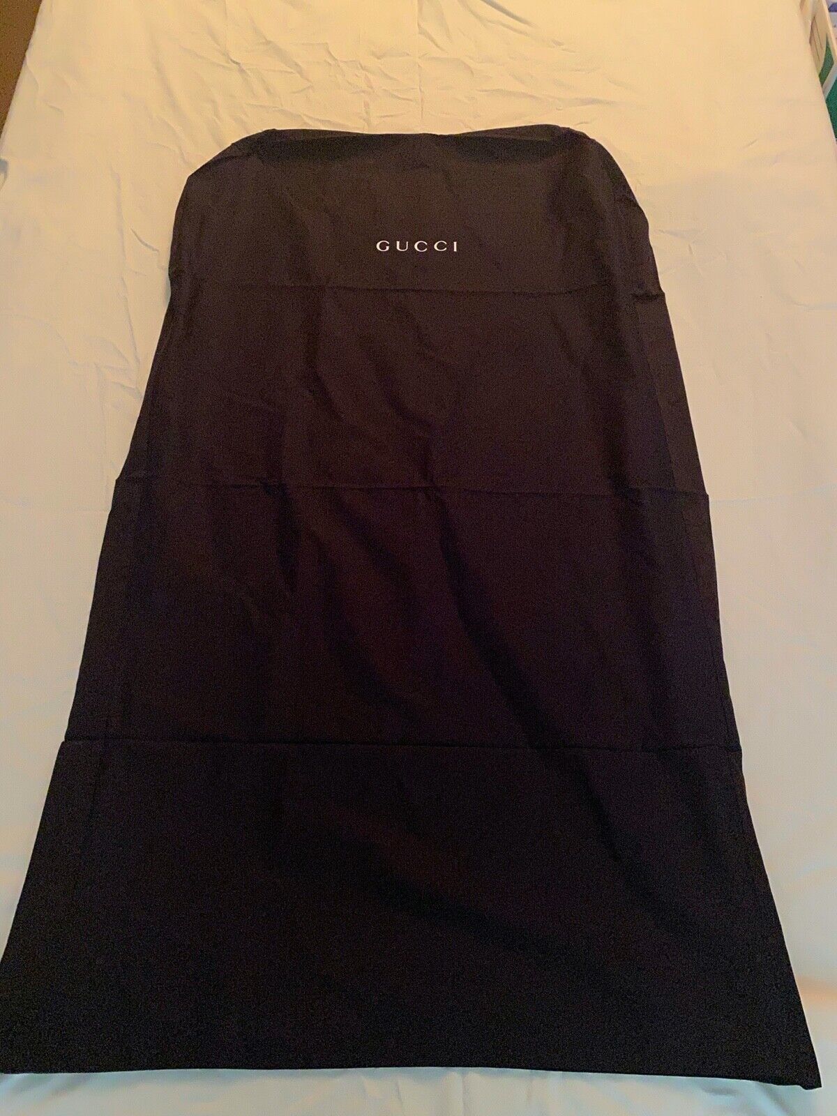 New Gucci Authentic Black Garment Bag/dust Bag/travel Bag 31"x 55"