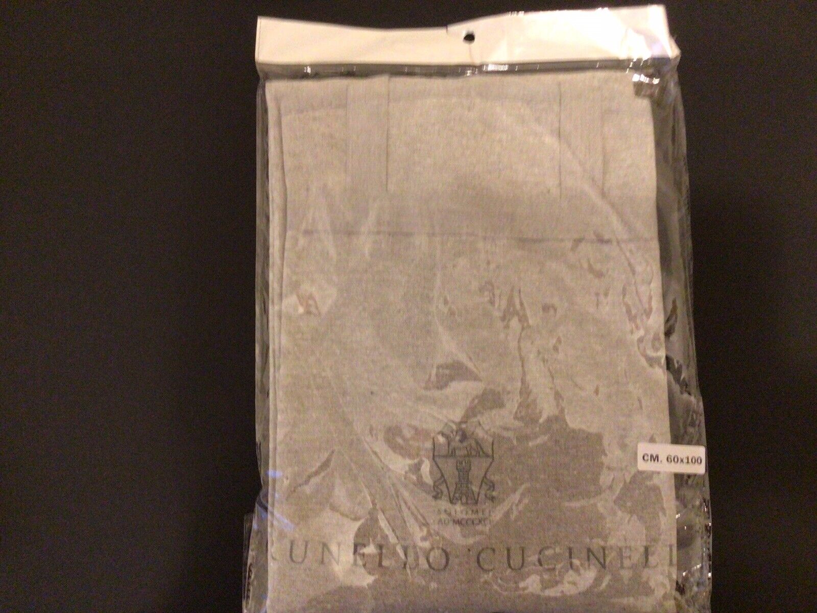 Brunello Cucinelli Garment Bag Gray New 60x100