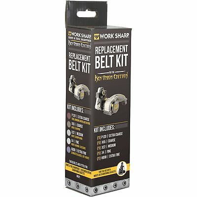 Work Sharp Replacement Belt Kit - Ken Onion Edition, Model# Wssa000ko81113