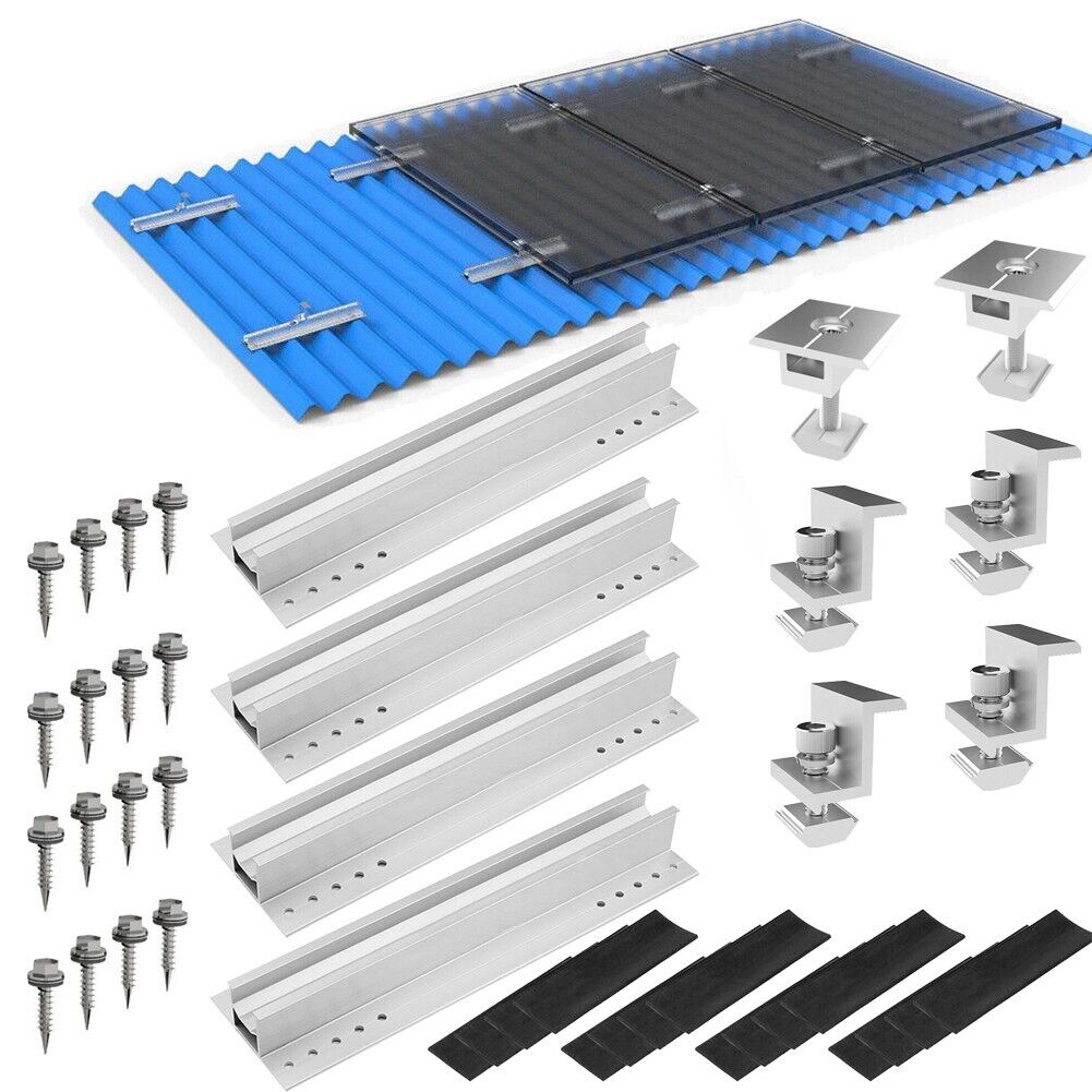 Mounting Rail Solar Modules Panel/fastening Rail Trapezoidal Sheet Roof Bracket