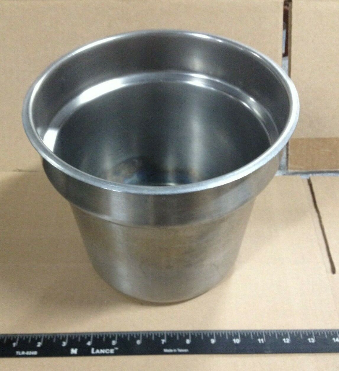Lot Of 3 Stainless Steel Inset Pan 7-1/4 Quart Vegetable Inset