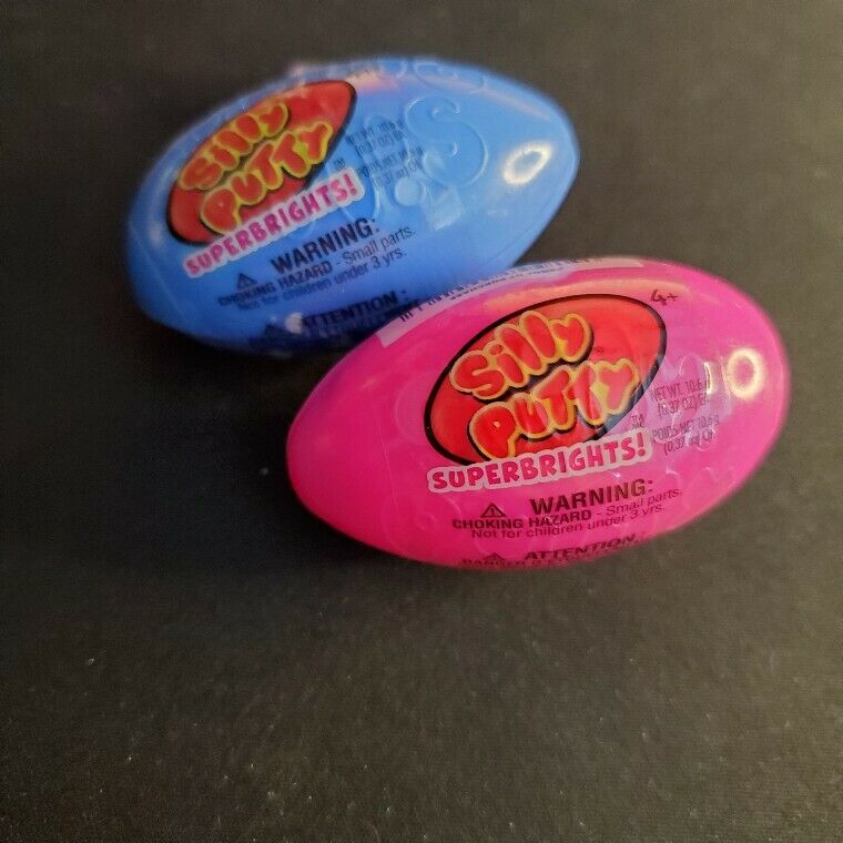 Silly Putty Party 2 Pack Original Super Brights