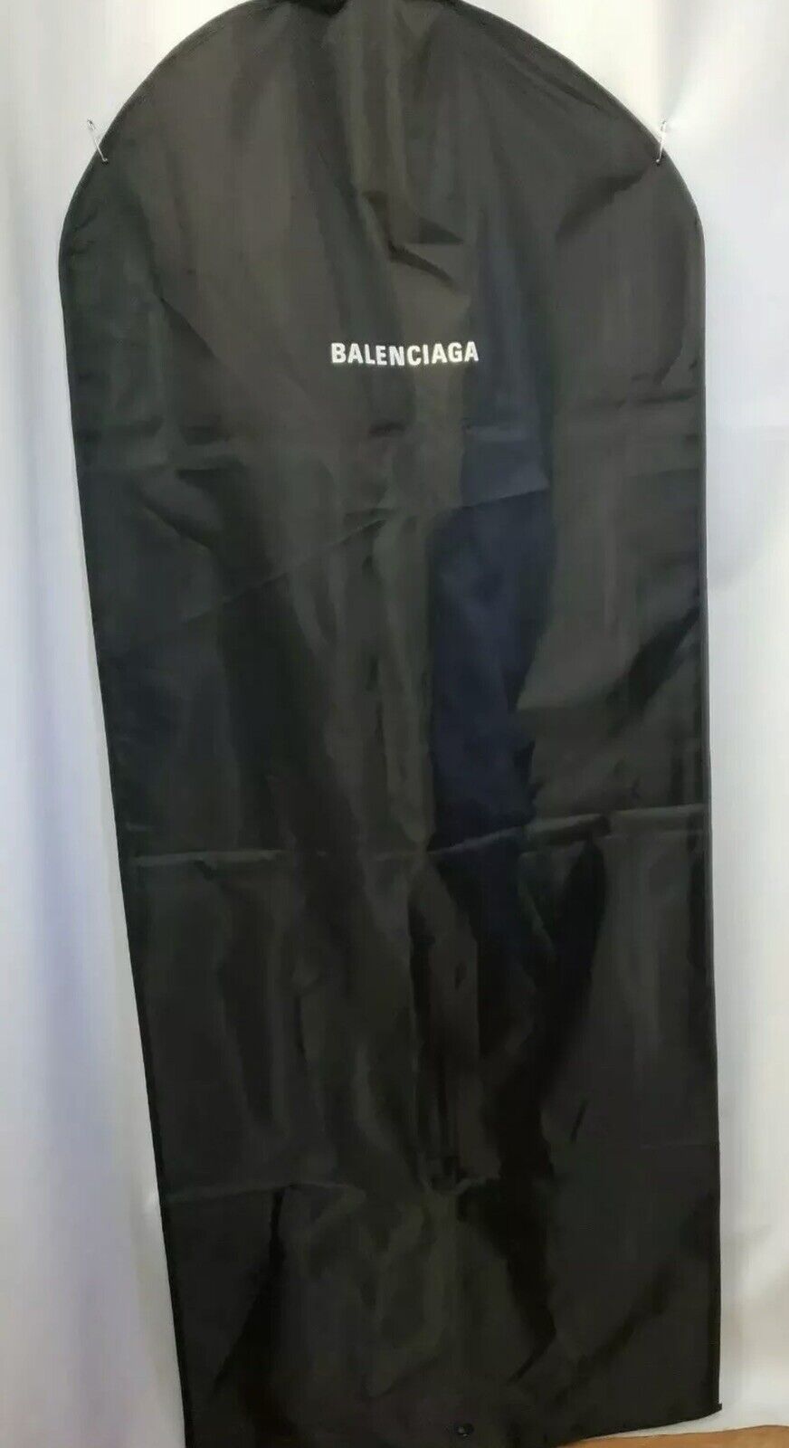 Balenciaga Black Garment Bag 46 X 25 X 5" Storage Travel